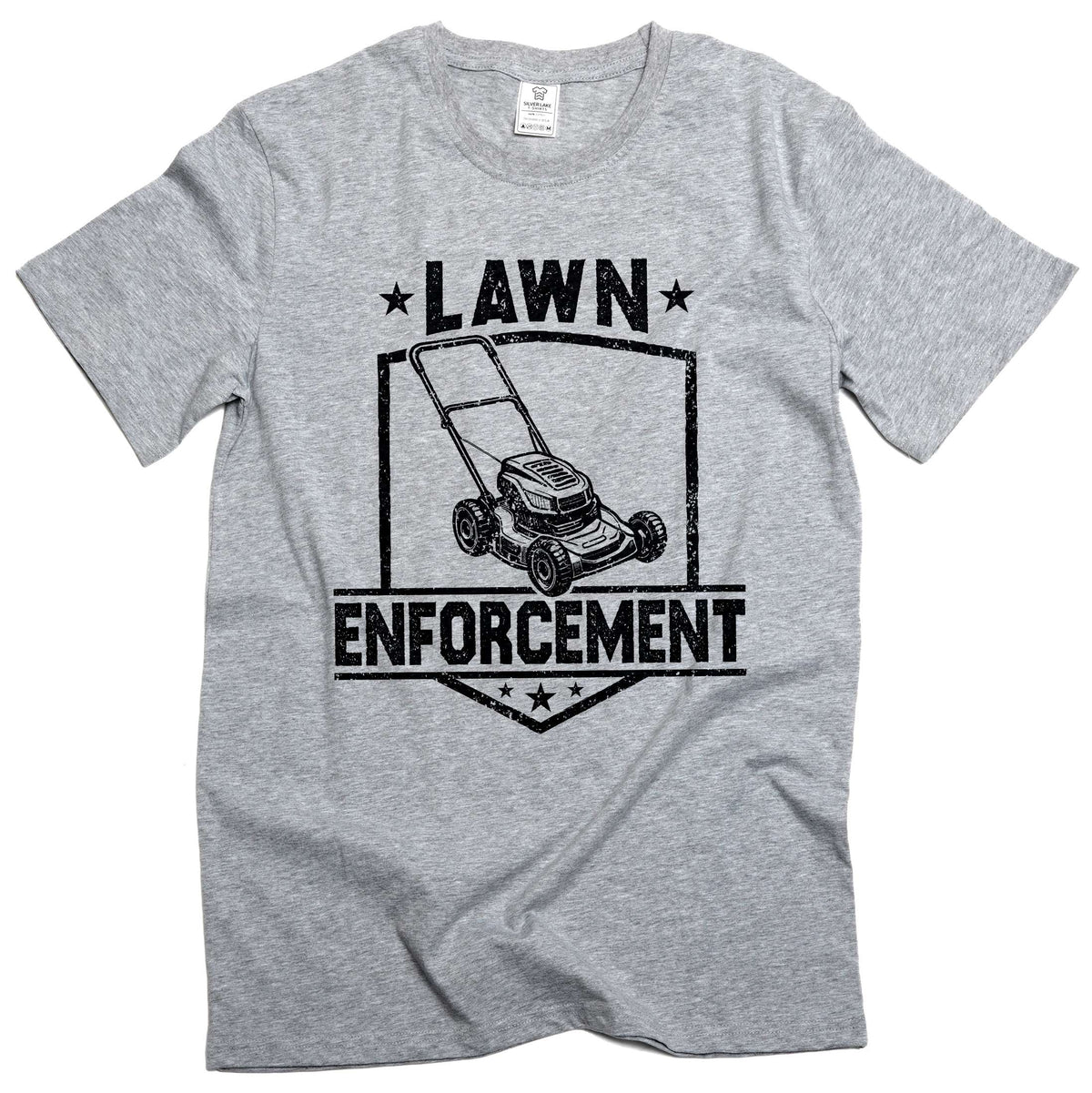 Father's day Funny lawn enforcement Dad grandpa tee shirt product image 5
