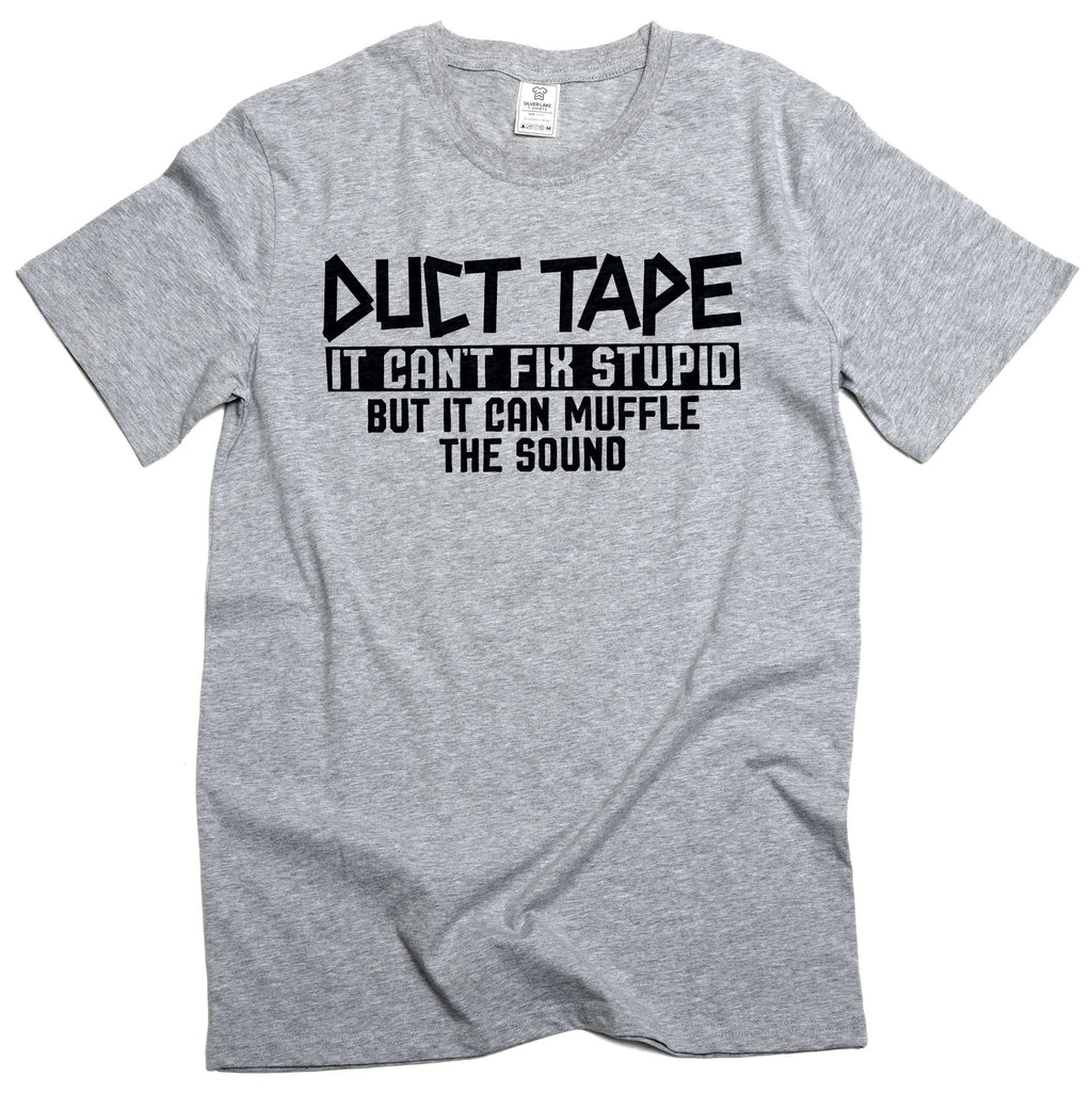 Funny Duct Tape T-Shirt Humor Humorous Joke T-Shirts product image 5