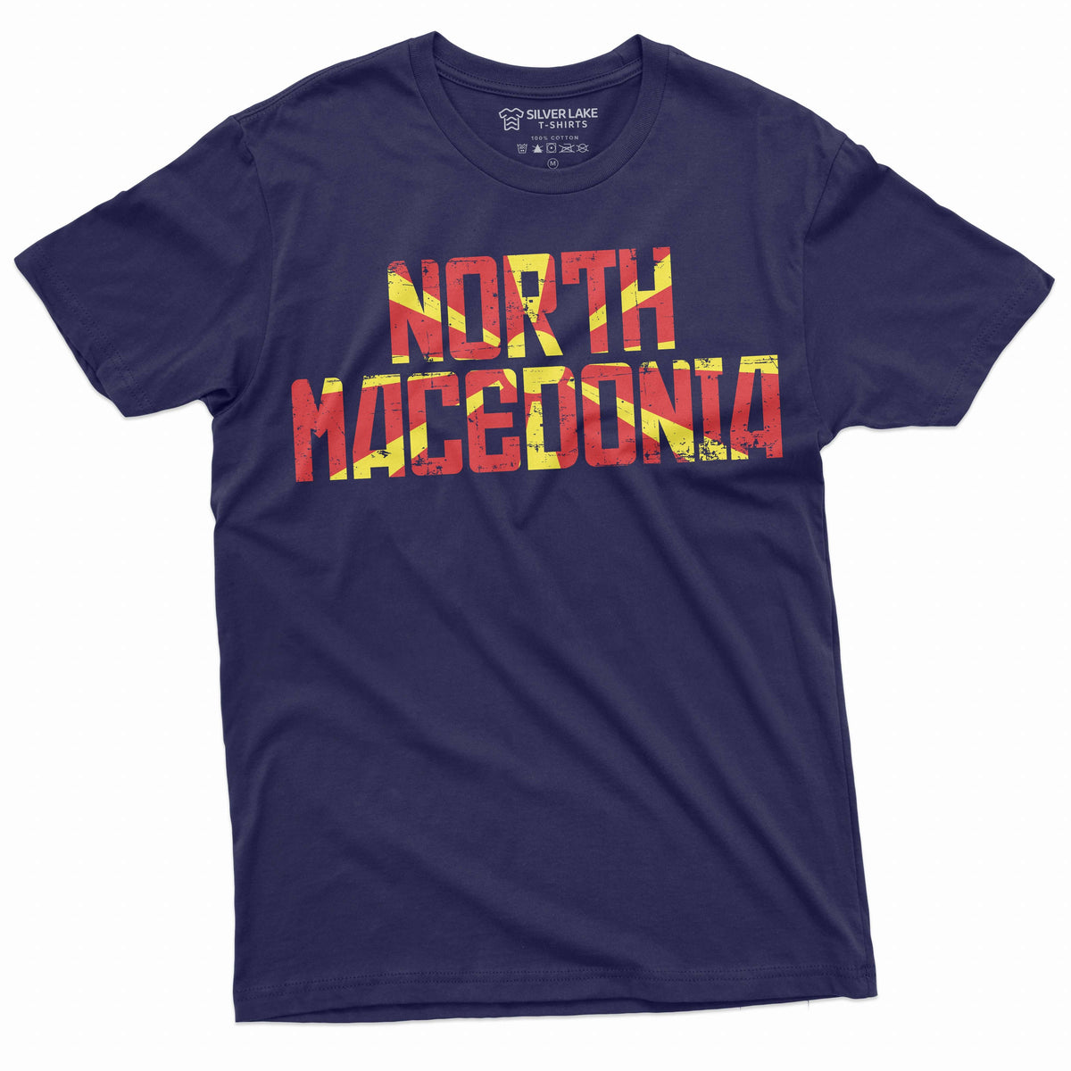 Men's North Macedonia T-shirt Country coat of arms flag tee product image 3