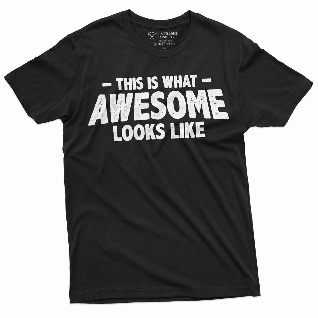 Men's This is what awesome looks like T-shirt Dad father product image 1