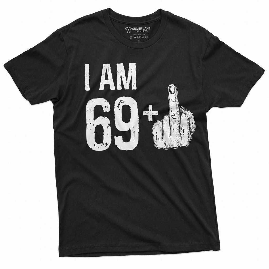 Men's 70th Birthday T-shirt Papa Grandpa Dad 69+ middle product image 1