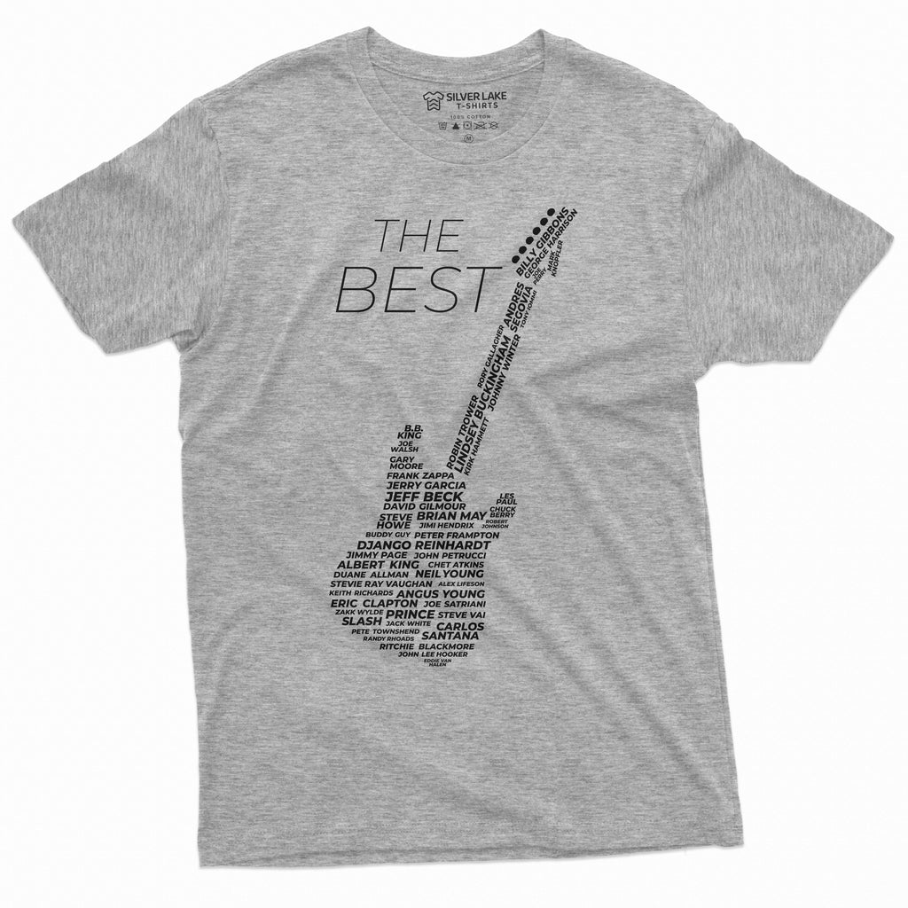 Men's Guitar Player T-shirt Music Band Country Rock jazz product image 1
