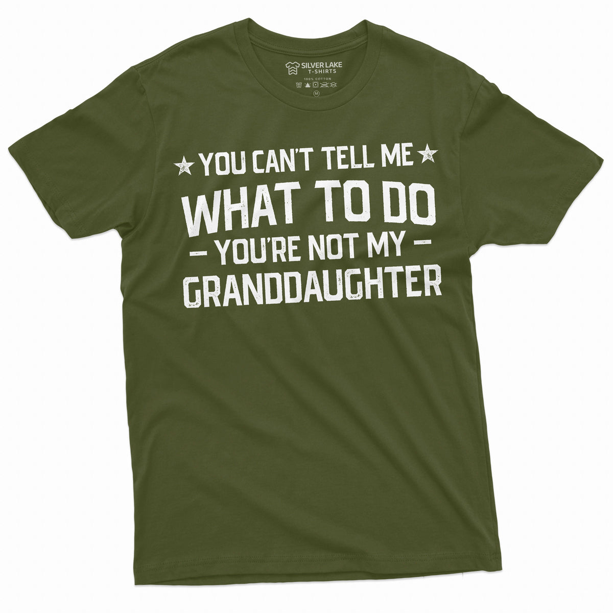 Grandpa T-shirt you cant tell me what to do aren't my Grand product image 4