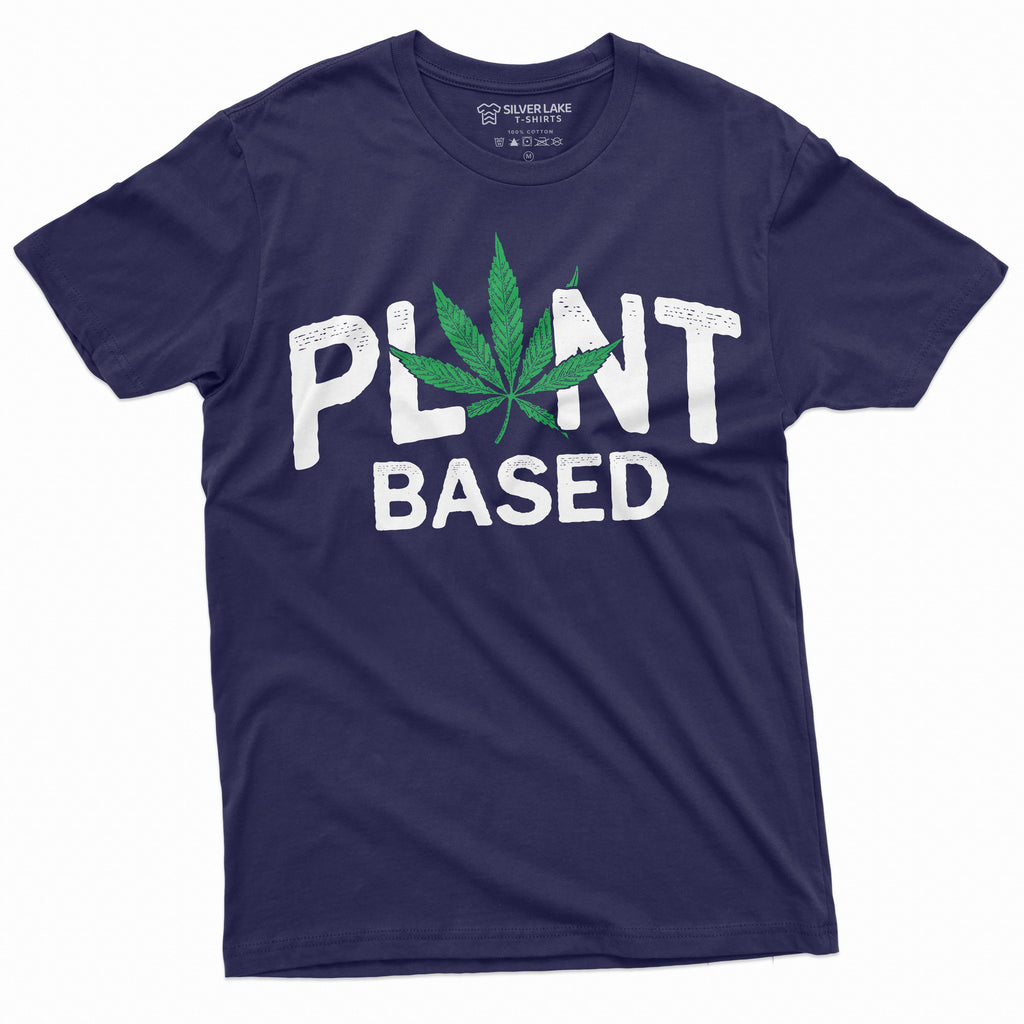 Men's Funny Weed Marijuana Shirt Vegan Plant Based product image 9