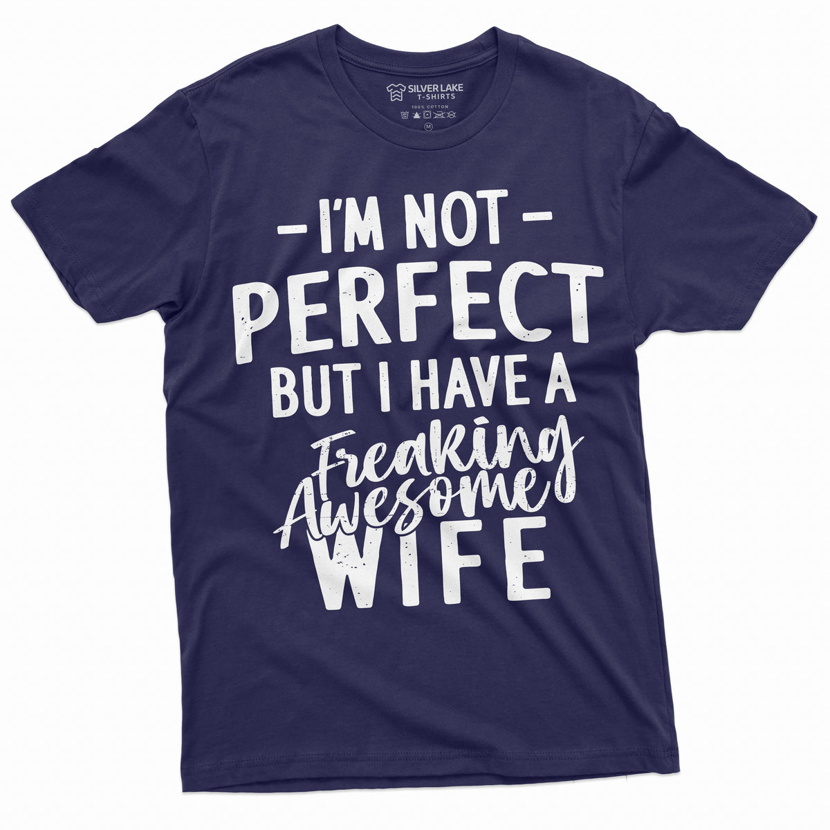 Men's Funny I have Awesome Wife T-shirt Valentine's Day product image 3