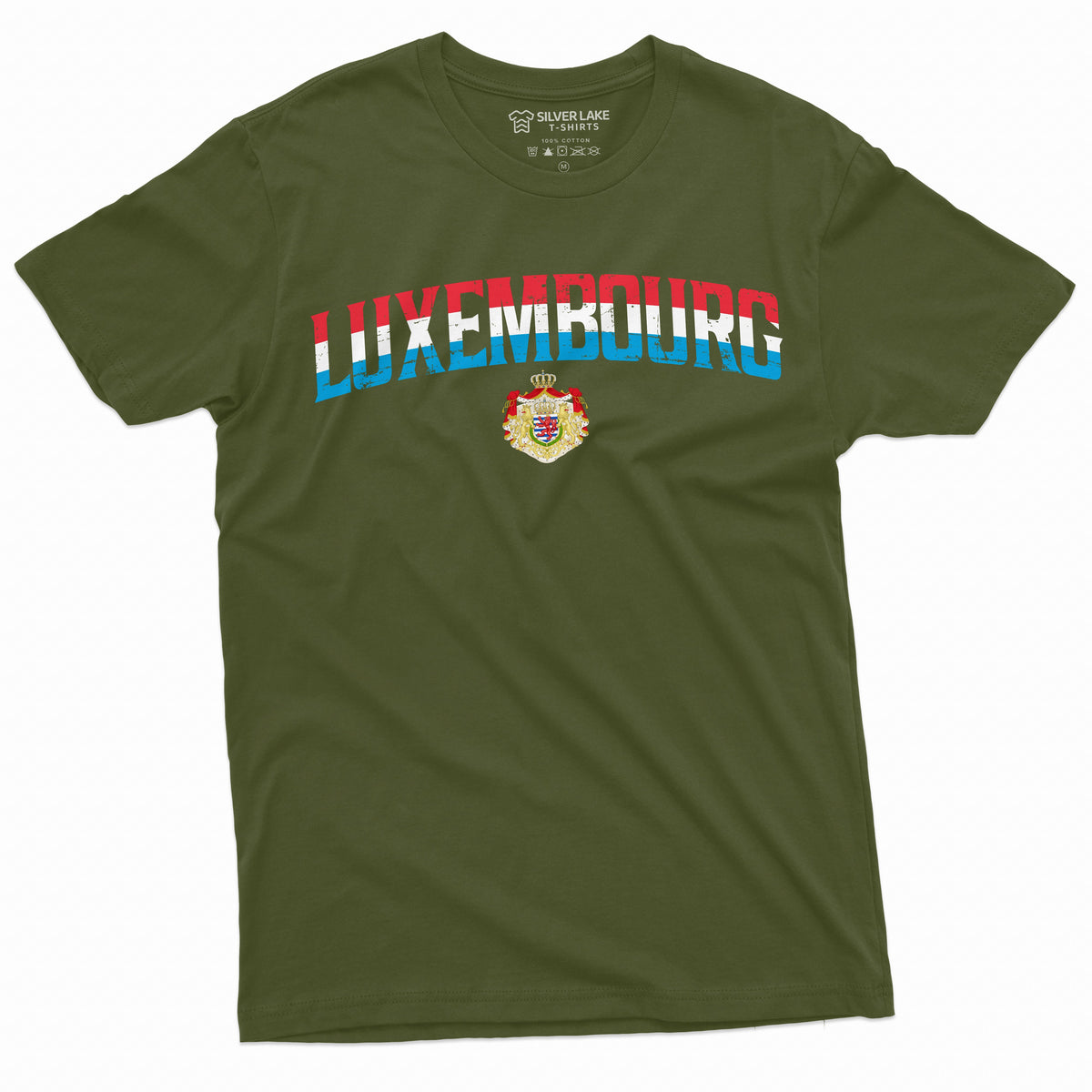Luxembourg T-shirt Flag Coat of Arms National Symbolic product image 4