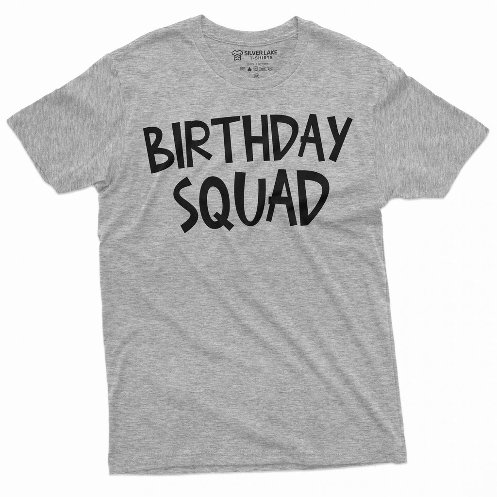 Birthday squad T-shirt bday celebration team tee shirt gift product image 5