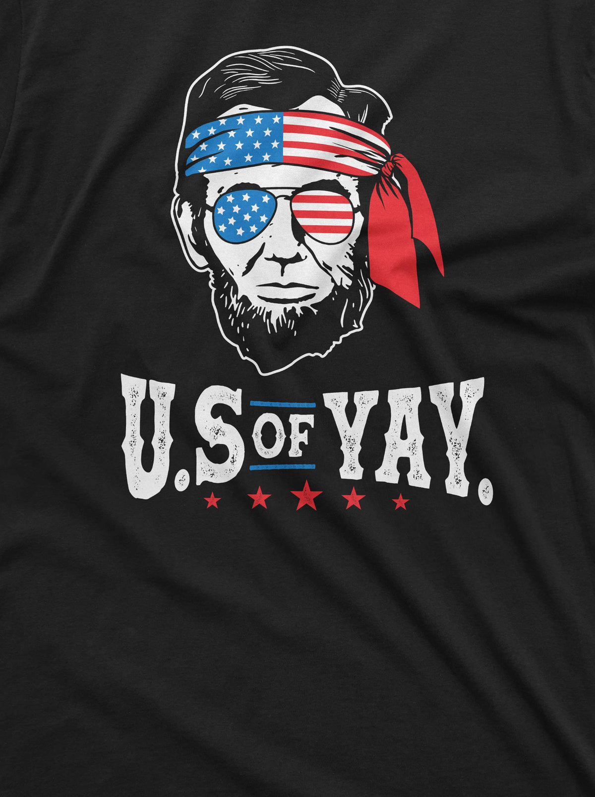Men's 4th of July Abraham Lincoln T-shirt Patriotic U.S of product image 2