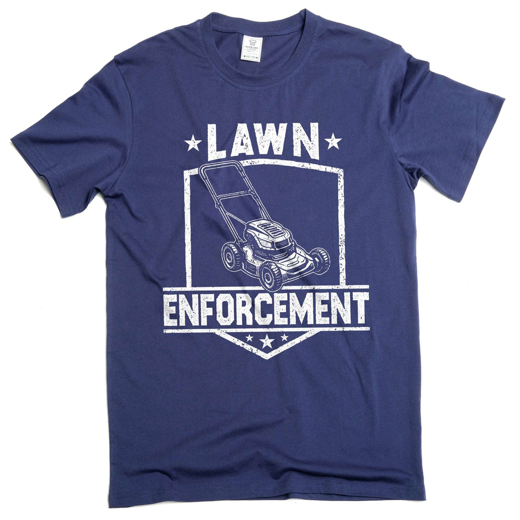 Father's day Funny lawn enforcement Dad grandpa tee shirt product image 1