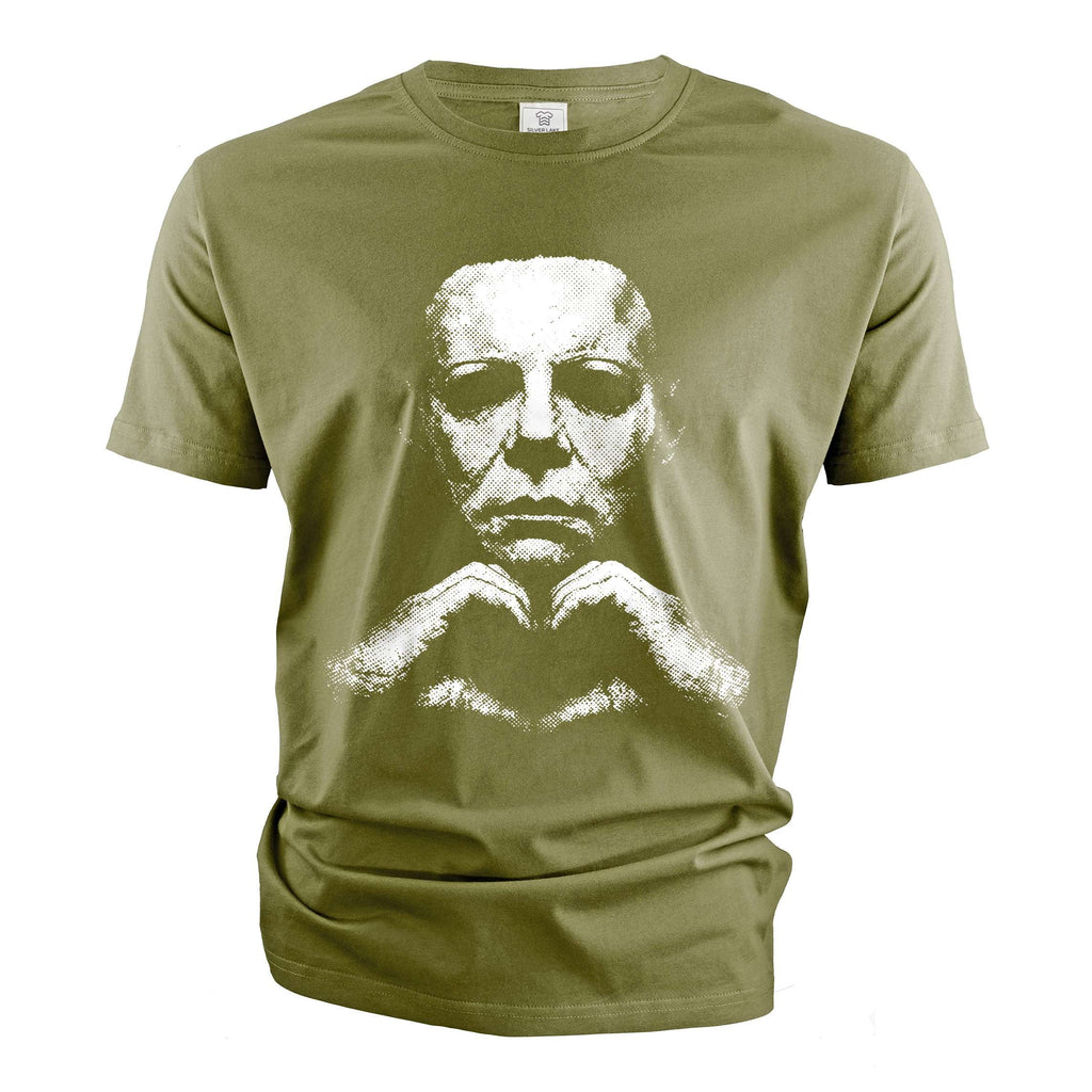 Masked Horror Shirt Heart Hands Scary Slasher Myers love product image 4