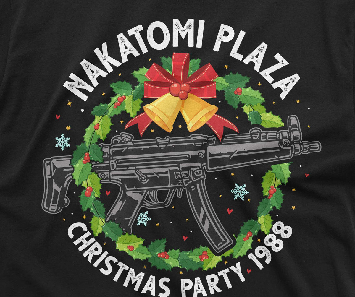 Mens Nakatomi Plaza Shirt Christmas Party 1988 T-Shirt product image 2