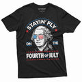 Men's 4th of July Stayin Fly on the fourth of T-shirt product image 1