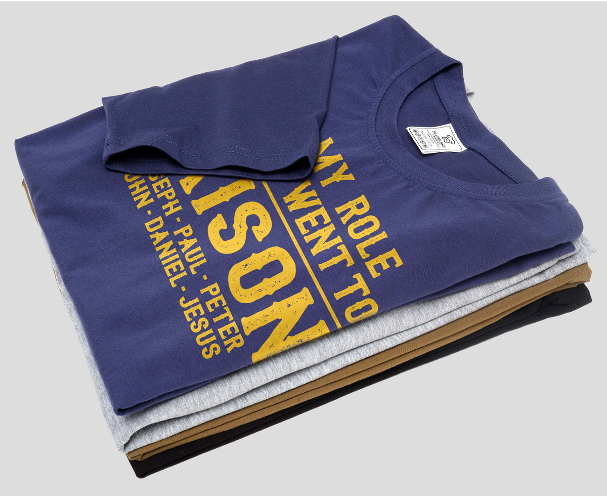 All My Role Models Went to Prison Shirt Christian Humor product image 6