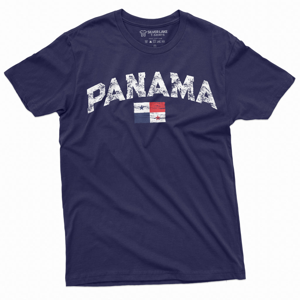 Panama T-shirt Panamá Flag Coat of Arms Tee Shirt Nation product image 9