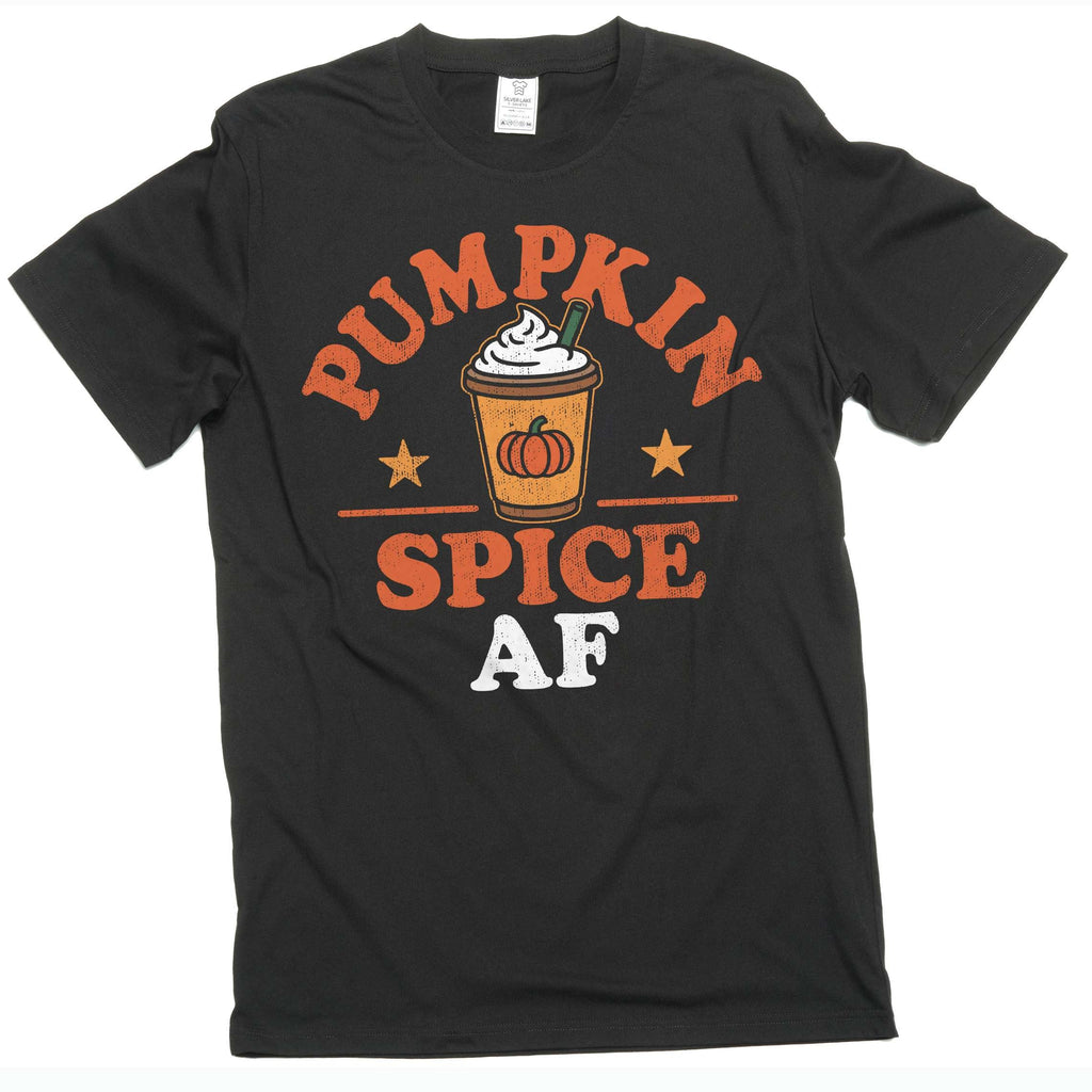 Pumpkin Spice AF Shirt, Funny Fall Coffee Tee, Latte product image 2