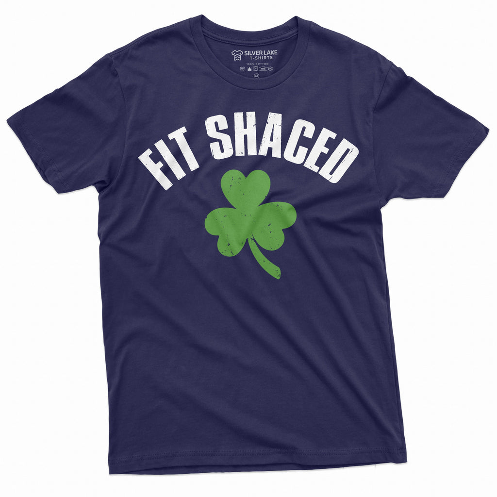 Men's Fit Shaced Funny T-shirt St Patrick's Drinking Party product image 3