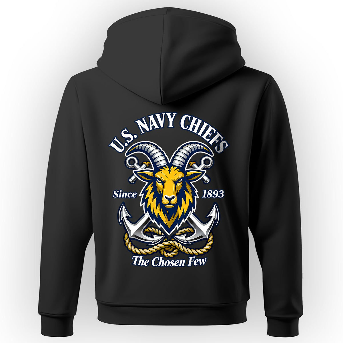 US Navy Chiefs Since 1893 The Chosen Few Hoodie product image 1