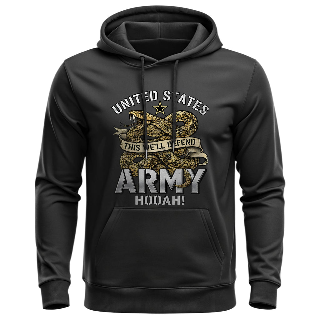 United States Army This We’ll Defend Hooah Hoodie product image 1