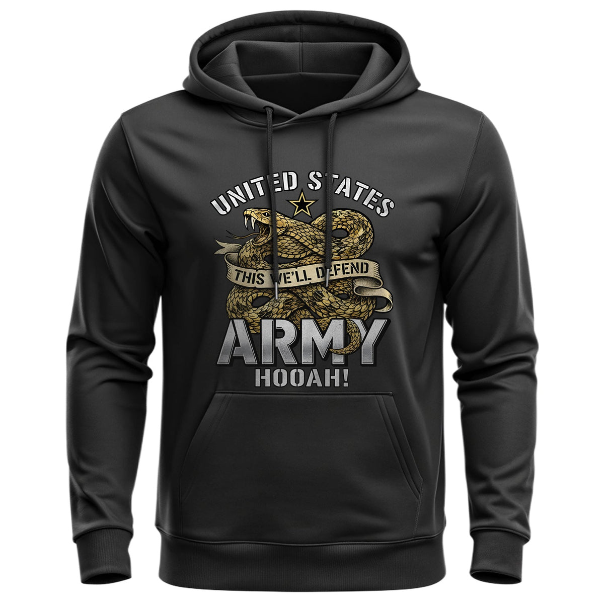 United States Army This We’ll Defend Hooah Hoodie product image 1