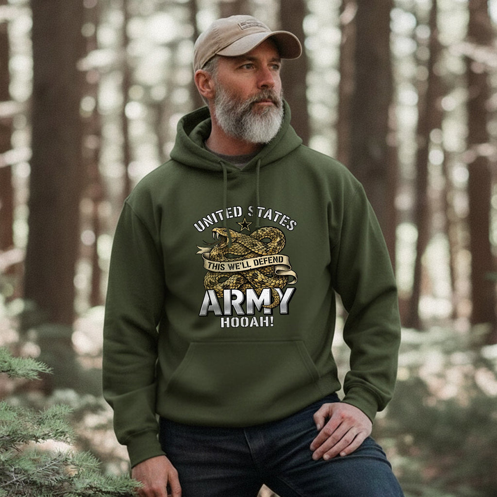 United States Army This We’ll Defend Hooah Hoodie product image 4