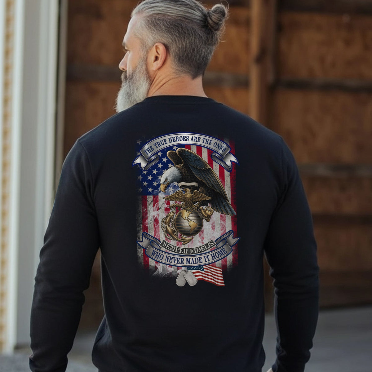The True Heroes Are Ones Who Never Sweatshirt product image 2