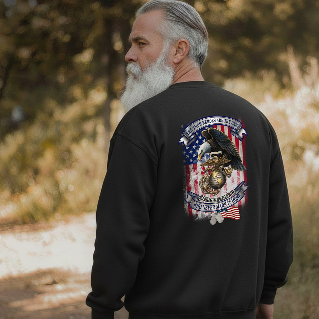 The True Heroes Are Ones Who Never Sweatshirt product image 5