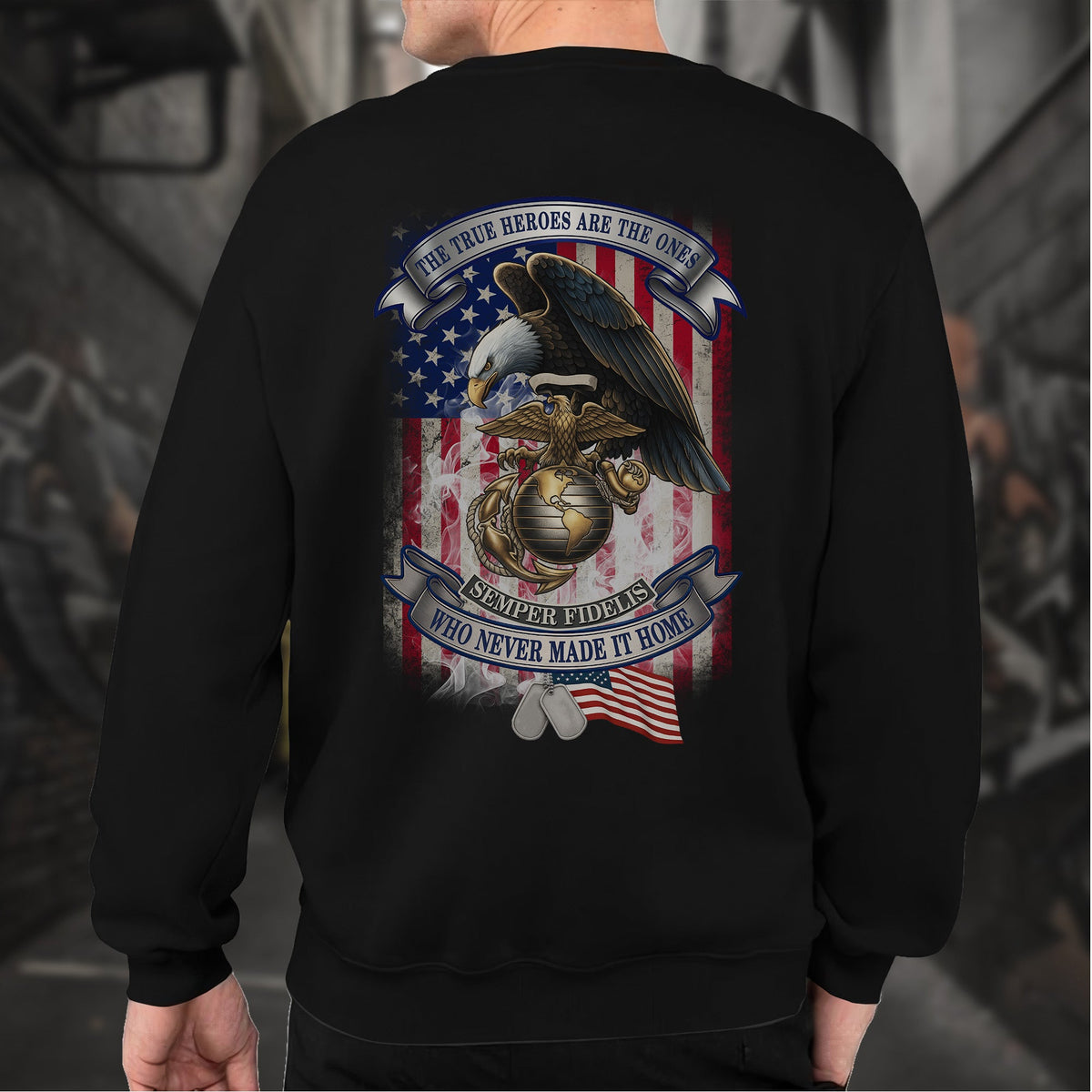 The True Heroes Are Ones Who Never Sweatshirt product image 6