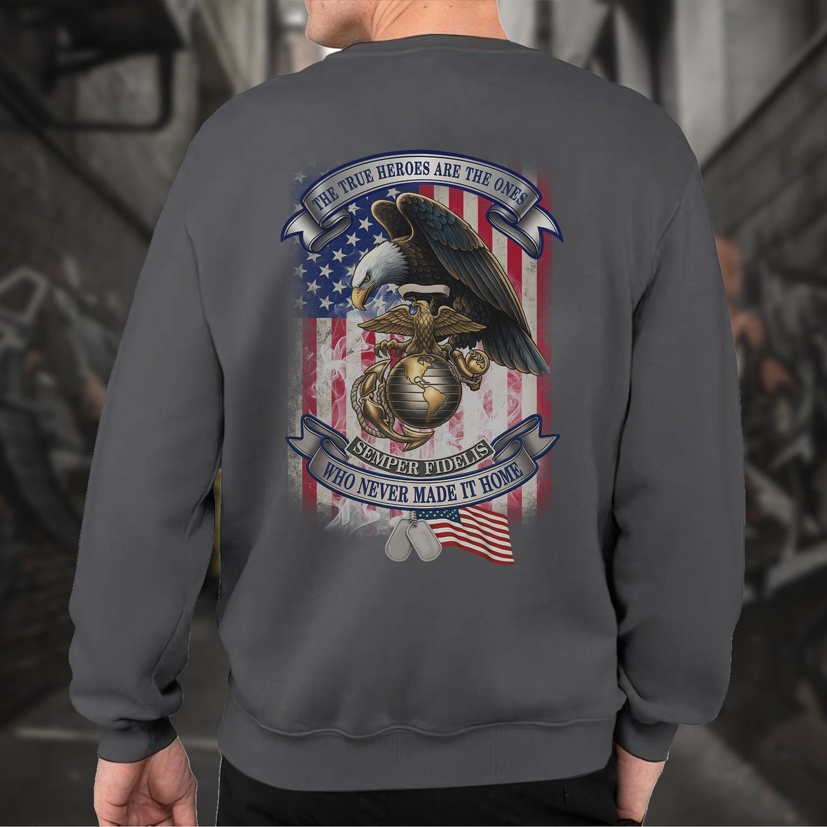 The True Heroes Are Ones Who Never Sweatshirt product image 9