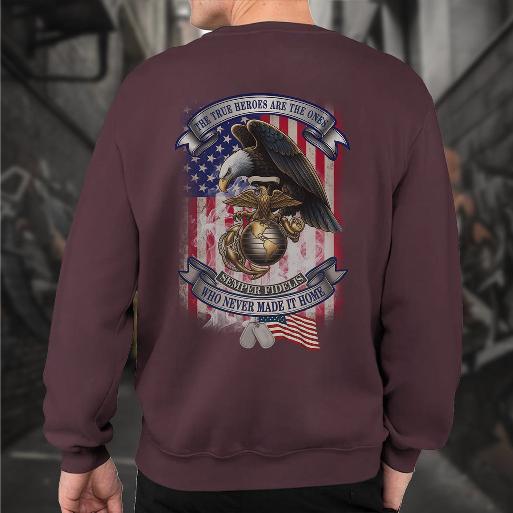 The True Heroes Are Ones Who Never Sweatshirt product image 14