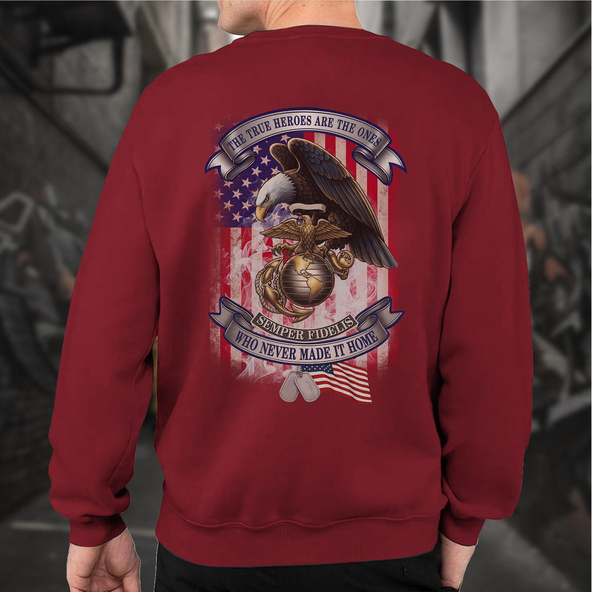 The True Heroes Are Ones Who Never Sweatshirt product image 12