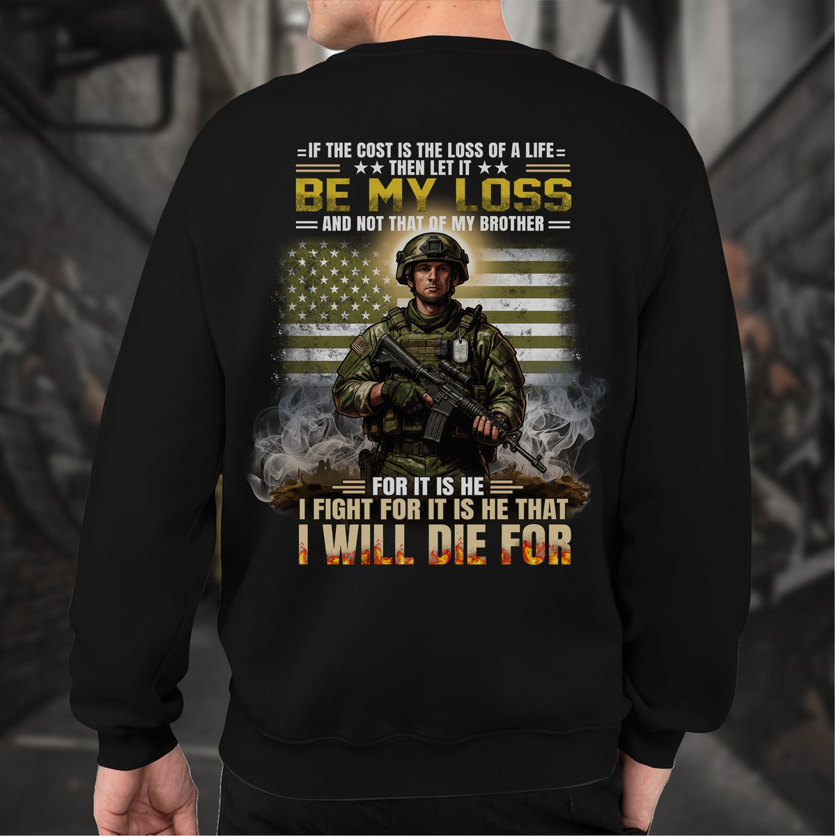 If the Cost Is Life Let It Be Mine Not My Brother’s For Him product image 6