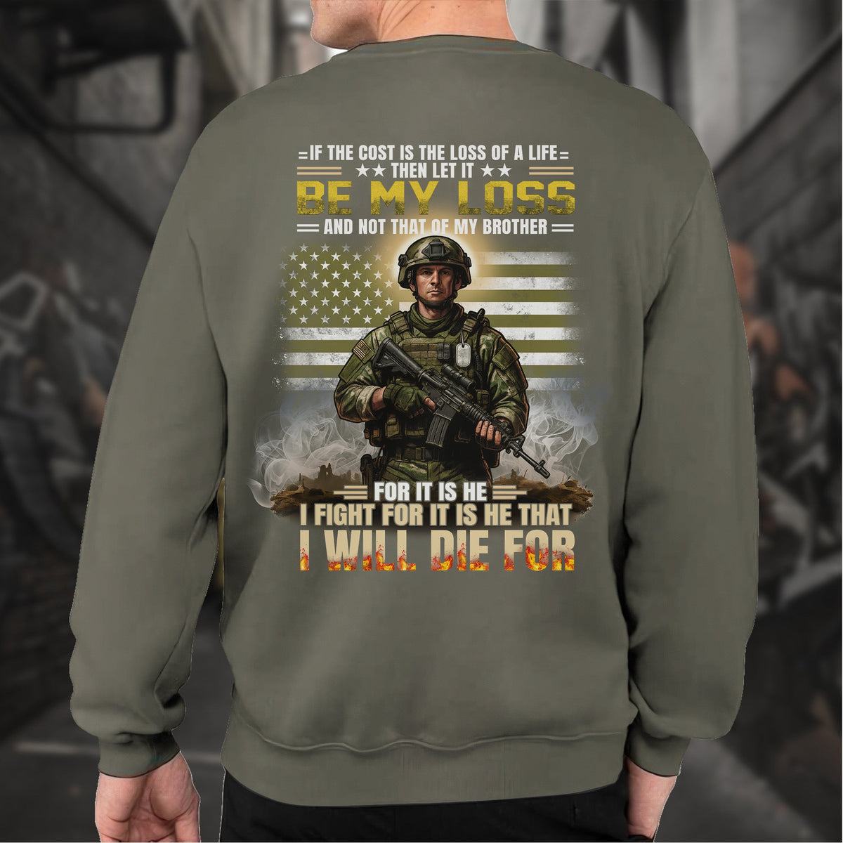 If the Cost Is Life Let It Be Mine Not My Brother’s For Him product image 10
