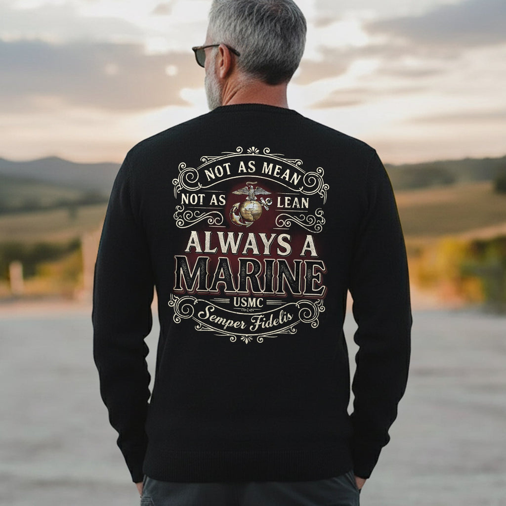Not as Mean as Lean Always a Marine Sweatshirt product image 3
