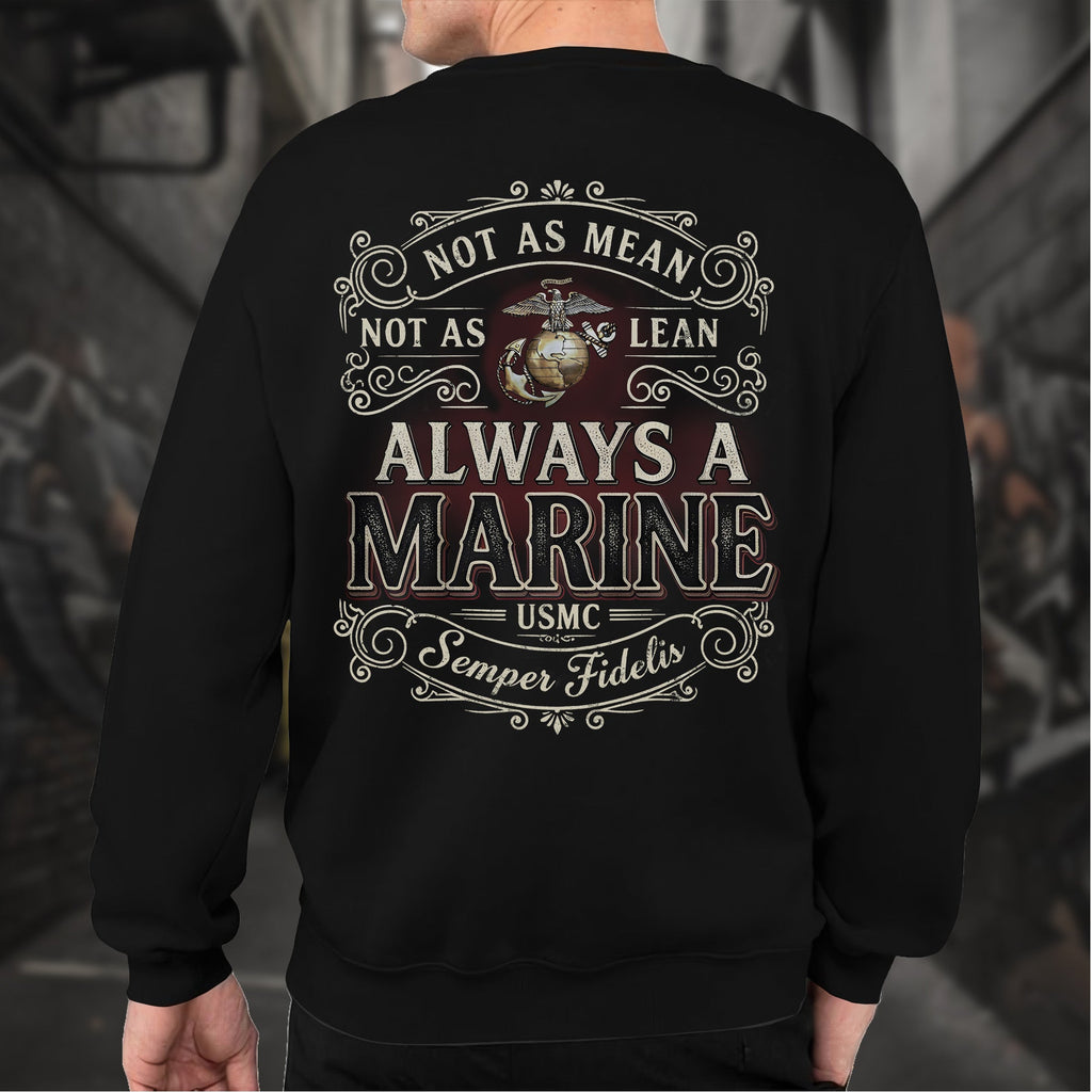 Not as Mean as Lean Always a Marine Sweatshirt product image 6