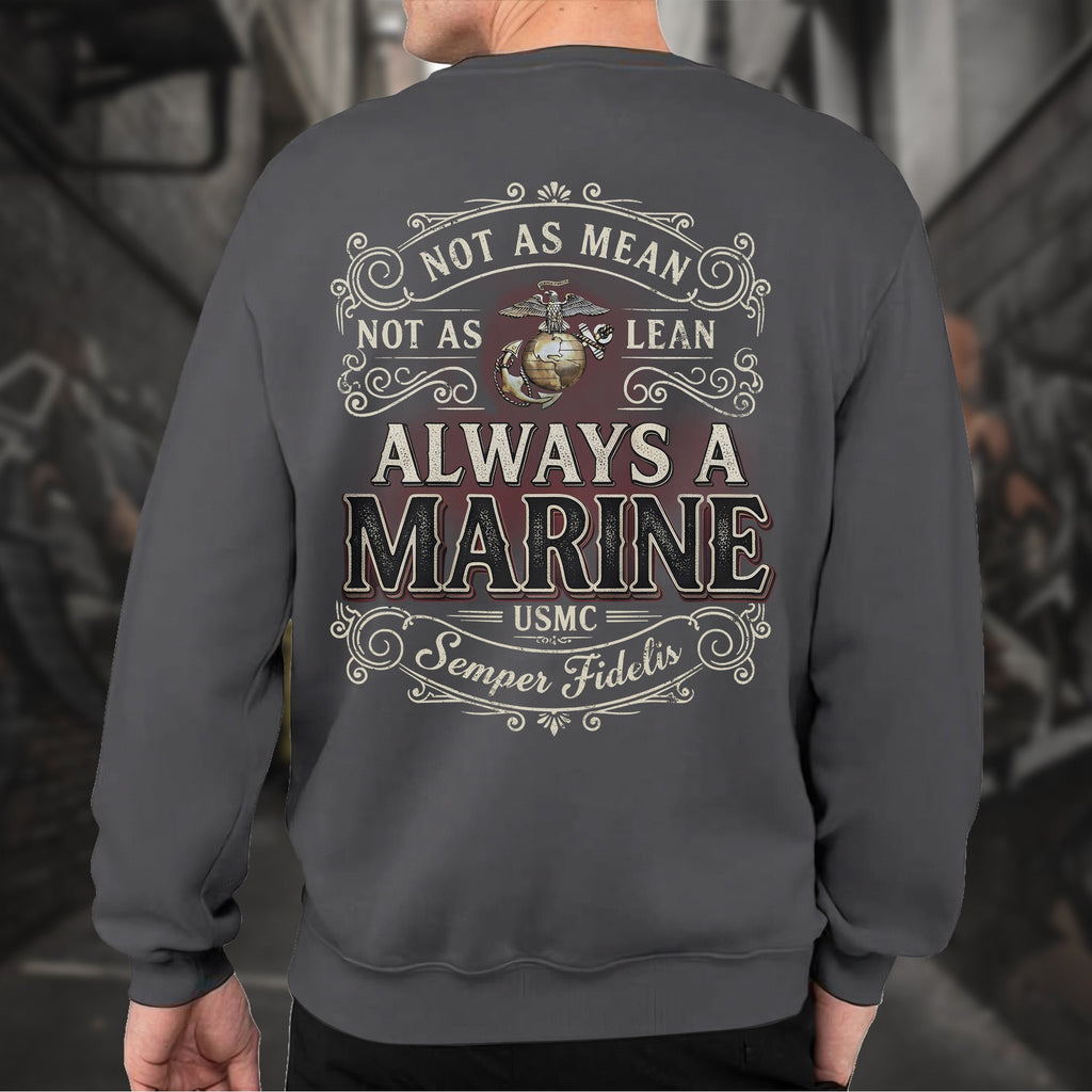 Not as Mean as Lean Always a Marine Sweatshirt product image 9