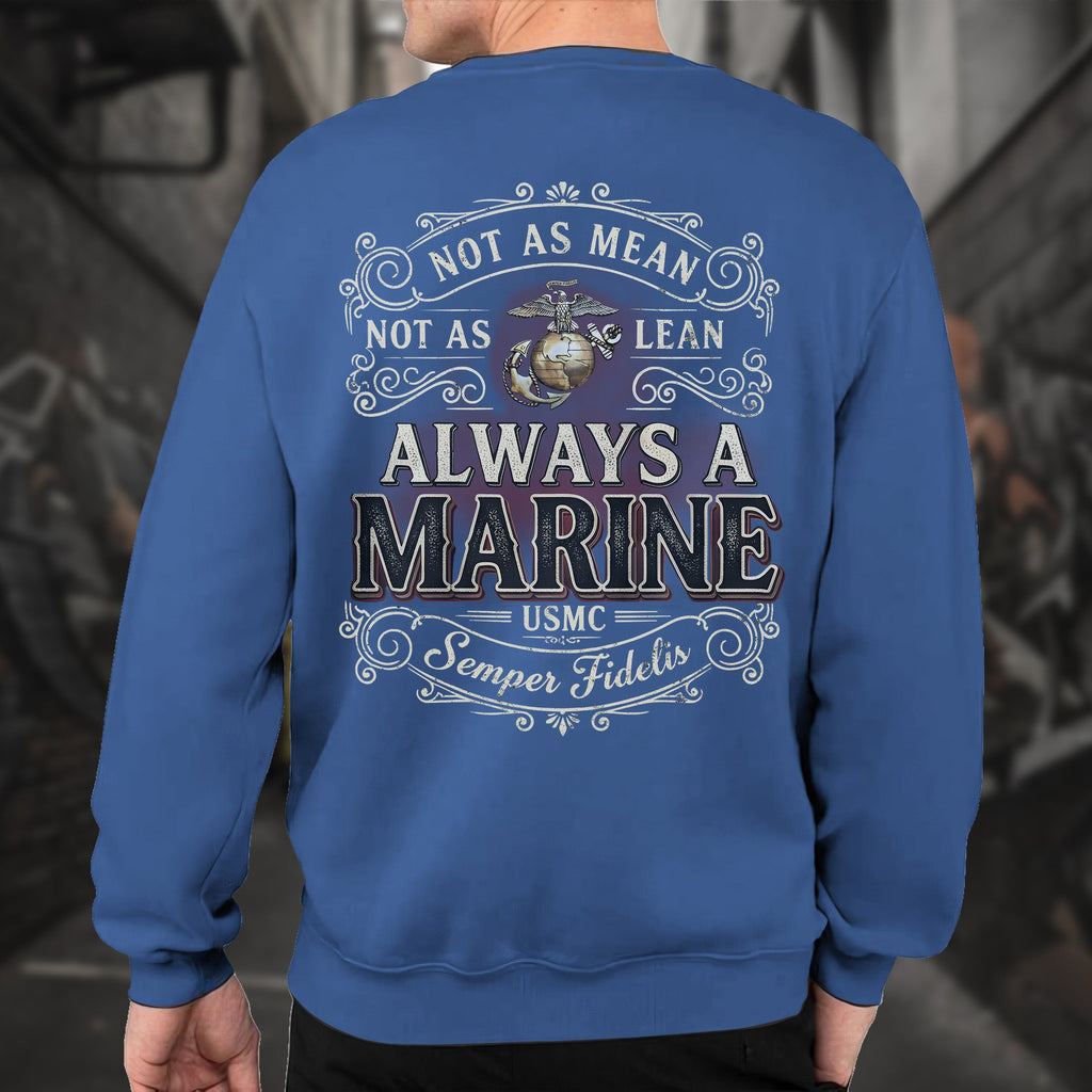 Not as Mean as Lean Always a Marine Sweatshirt product image 13