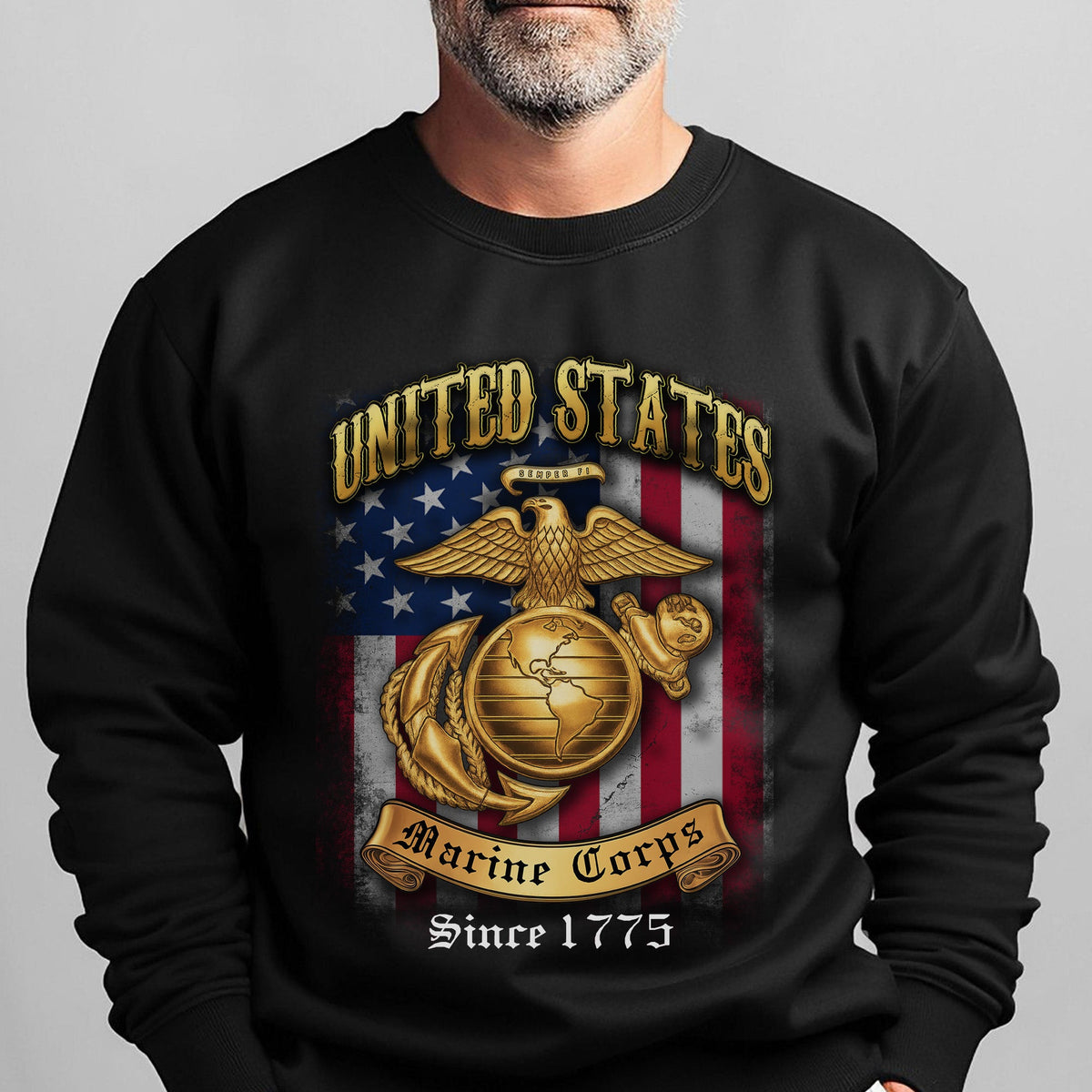 United States Marine Corps Since 1775 Sweatshirt product image 6