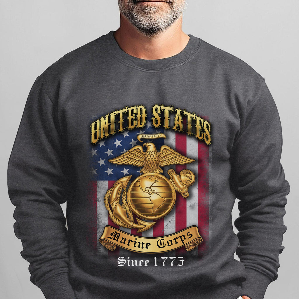 United States Marine Corps Since 1775 Sweatshirt product image 7