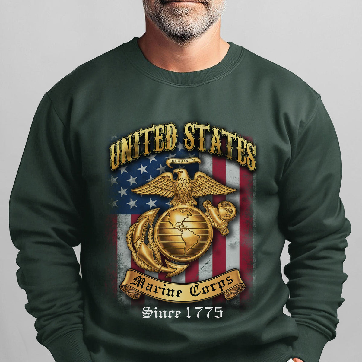 United States Marine Corps Since 1775 Sweatshirt product image 11
