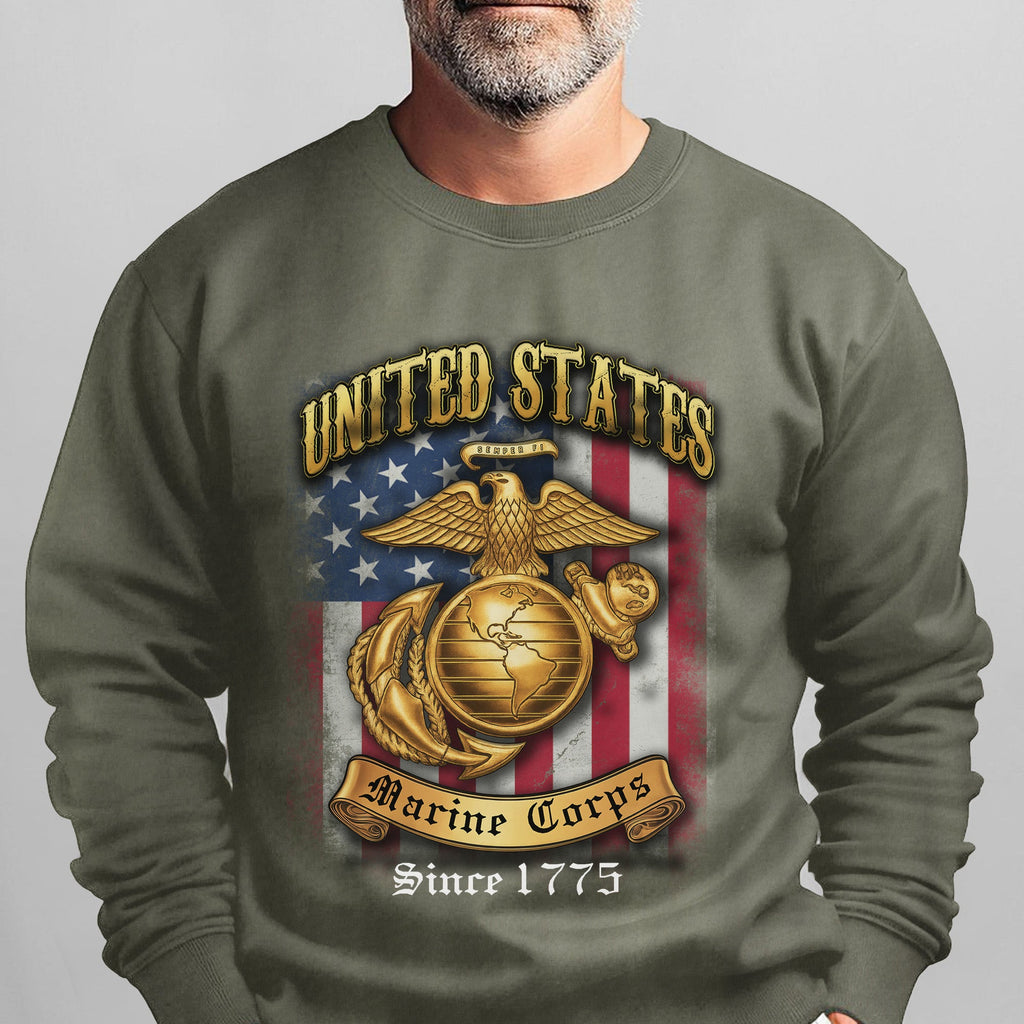 United States Marine Corps Since 1775 Sweatshirt product image 10