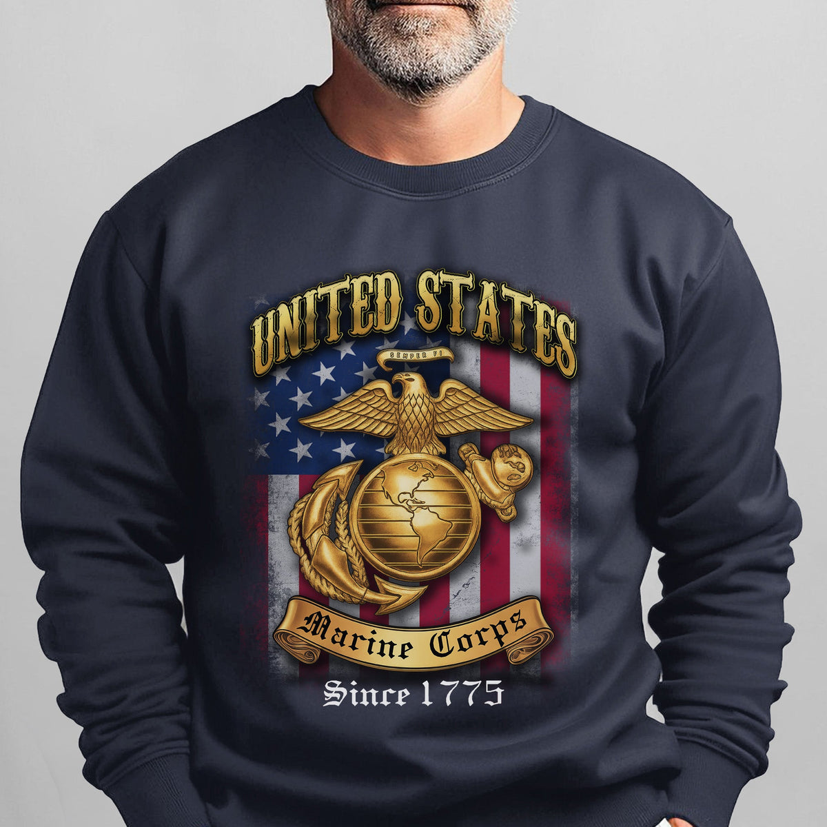 United States Marine Corps Since 1775 Sweatshirt product image 8