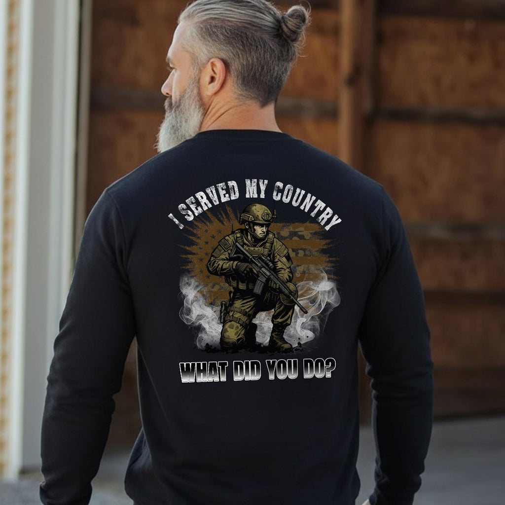 I Served My Country What Did You Do Sweatshirt product image 2