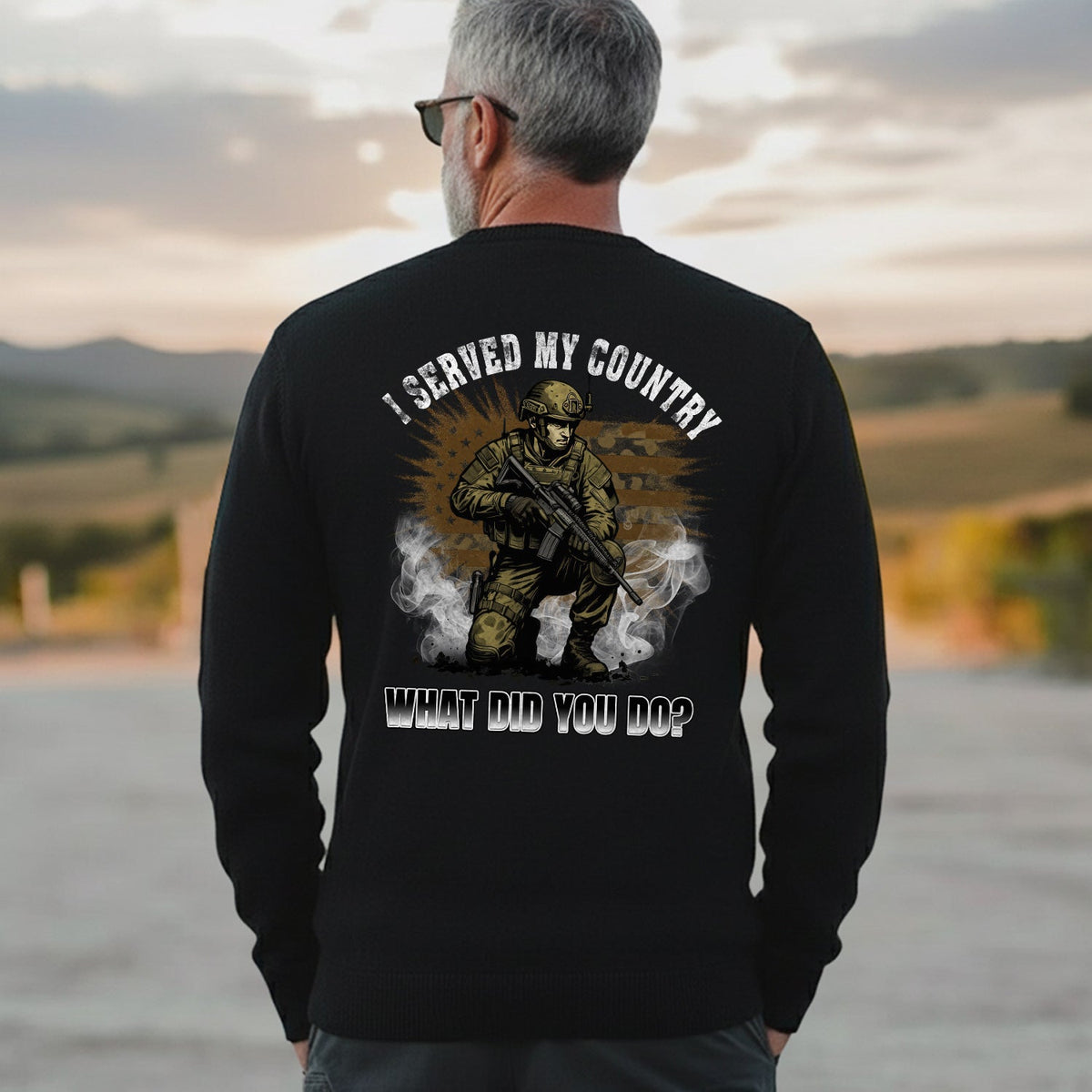 I Served My Country What Did You Do Sweatshirt product image 3