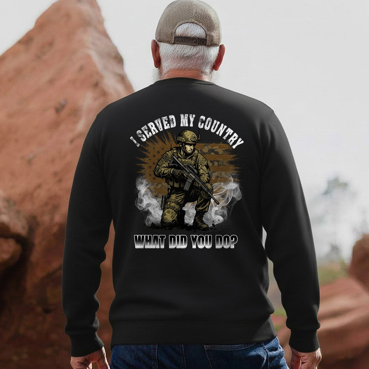 I Served My Country What Did You Do Sweatshirt product image 4