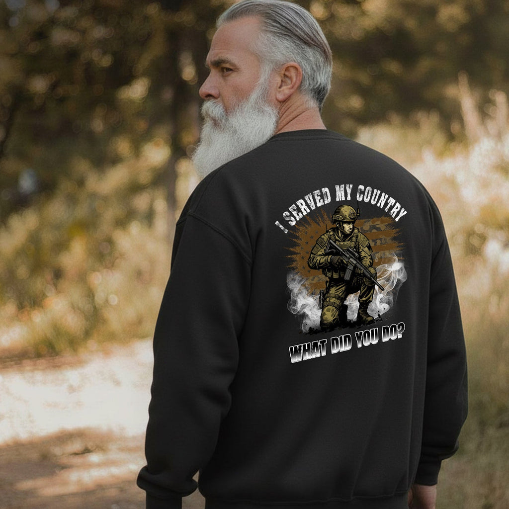 I Served My Country What Did You Do Sweatshirt product image 5