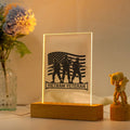 Vietnam Veteran Proud Led Night Light