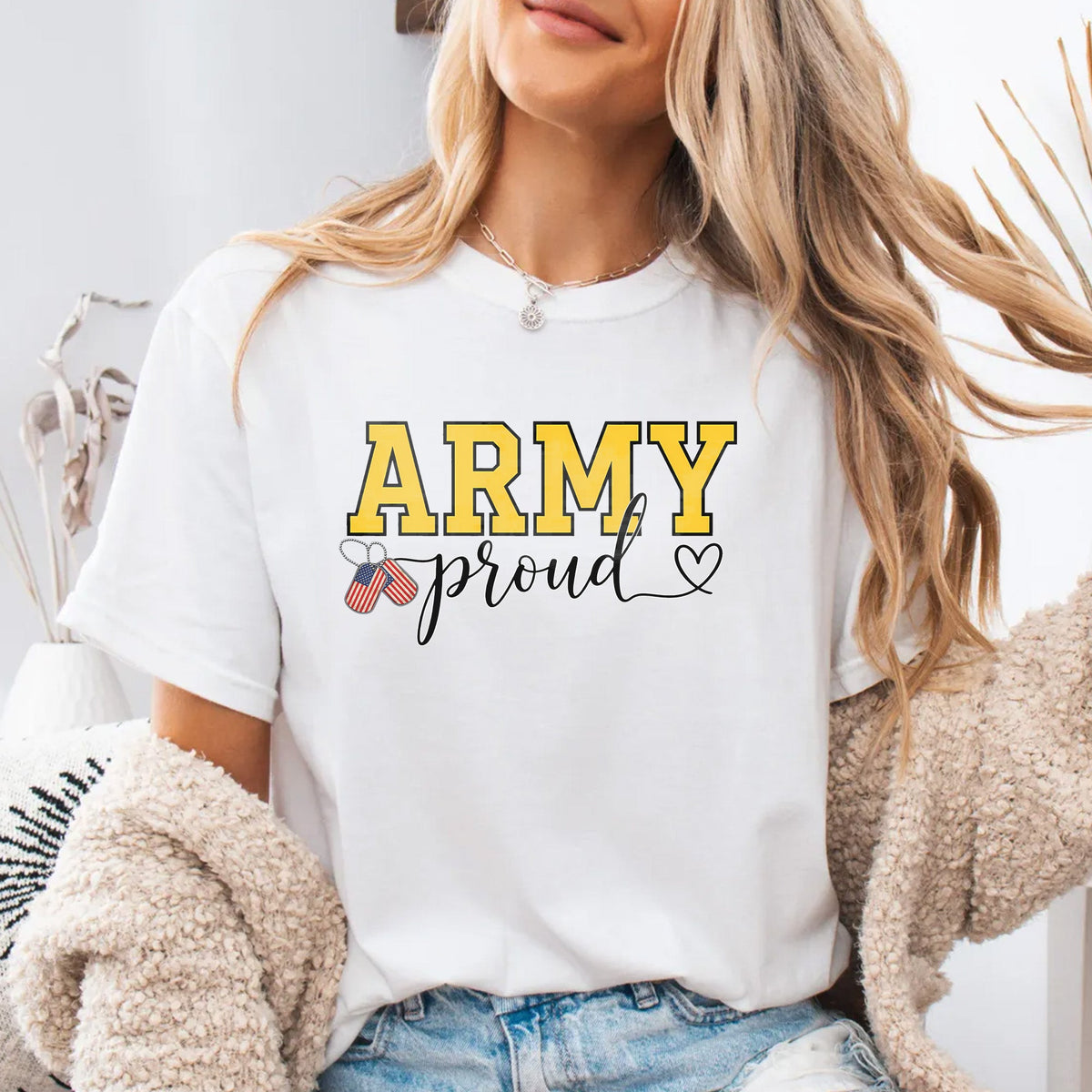 Army Proud Military Honor Comfort Colors T-Shirt product image 14
