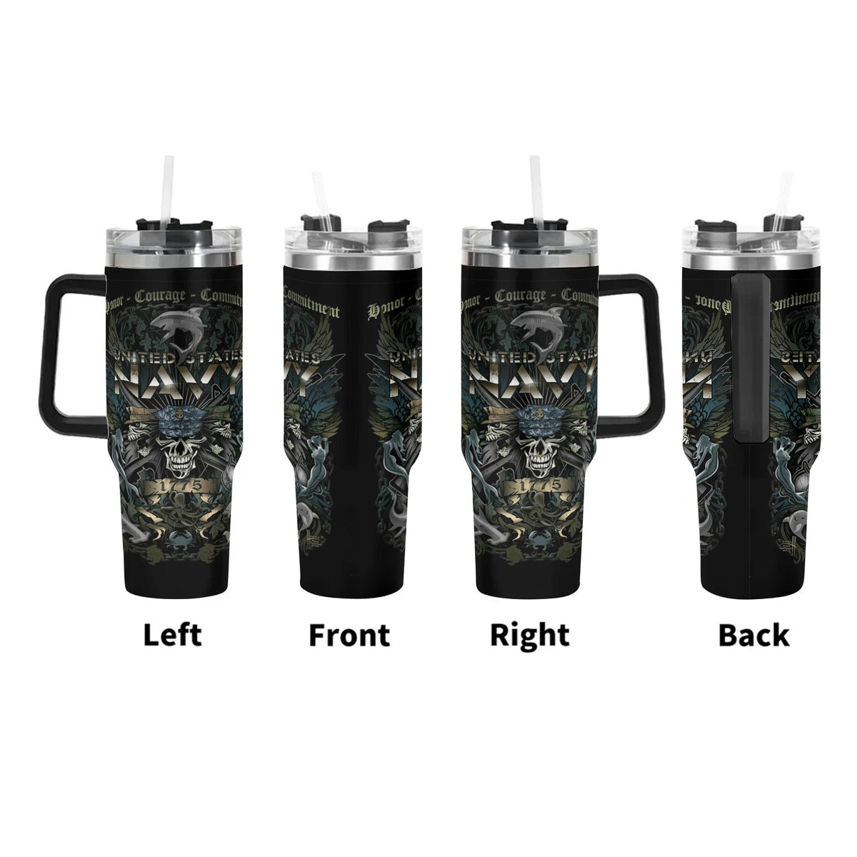 U.S. Navy All-over Print Tumbler 40oz