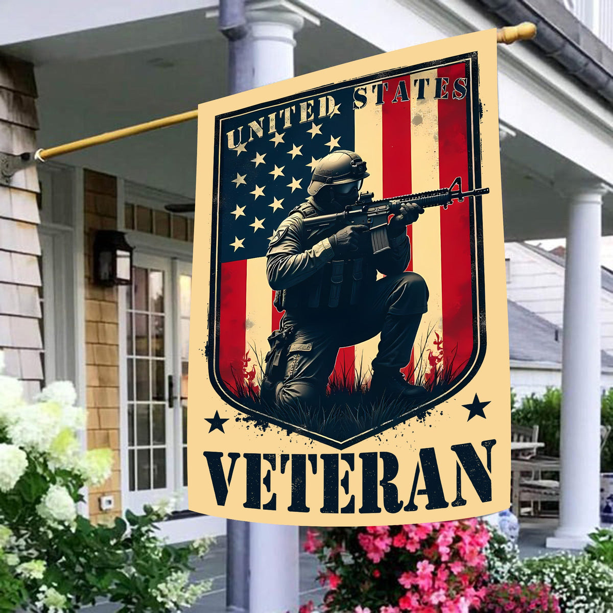 Veteran Pride U.S. Military Honor Flag