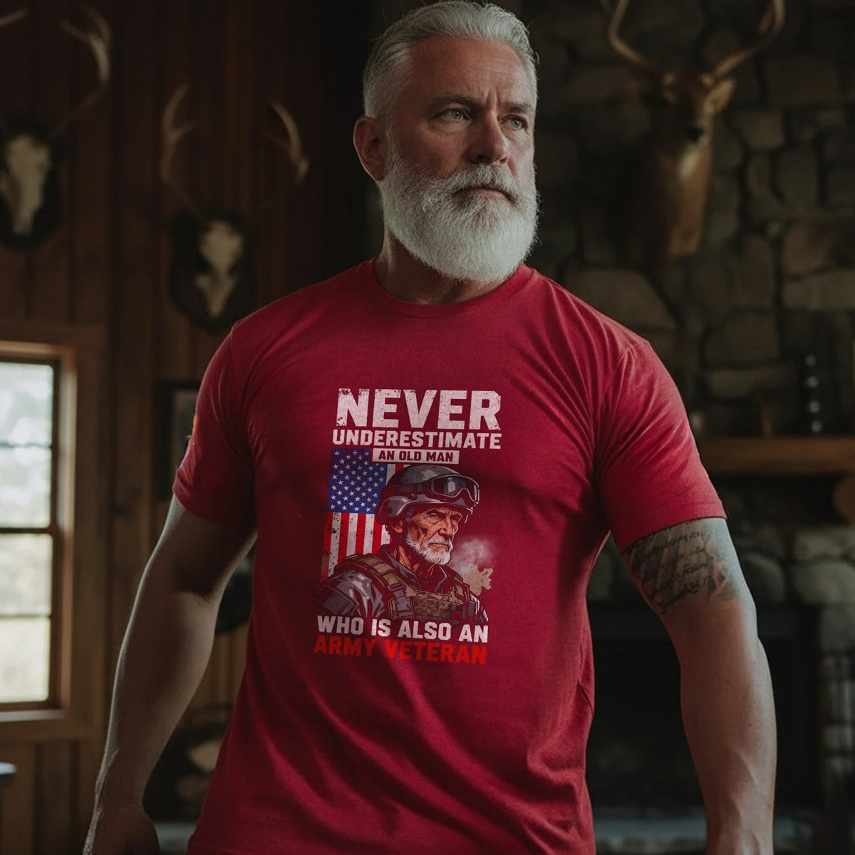 Never Underestimate an Old Man Who Is Also an Army Veteran product image 2